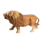 ⁦Lion דקורציה מעץ טיק⁩ – תמונה ⁦2⁩