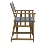⁦Montego כסא במאי מעץ כחול⁩ – תמונה ⁦3⁩