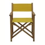 ⁦Montego כסא במאי מעץ חרדל⁩ – תמונה ⁦4⁩